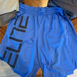 Nike Elite Blue Athletic Shorts